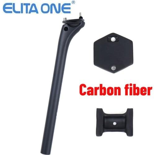 ELITA ONE MTB Carbon Fiber Seat Post Offset 20mm Road/Mountain Bike Seatpost 31.6/30.9/27.2mm