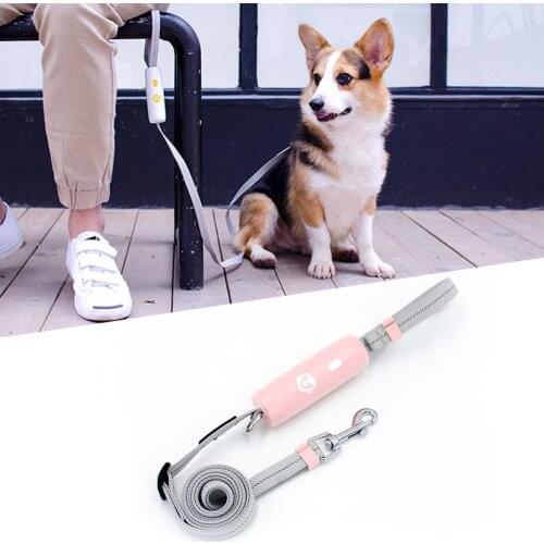 Pet Products Leashes for Small Medium Dogs Leash Adjustable Length Breathable Braid Collar Non-Slip Handle Dog Towing Rope