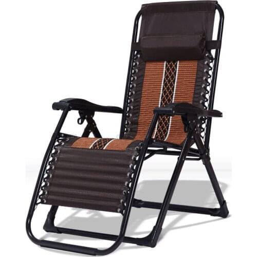 Recliner folding lunch break portable nap chair summer multifunctional office lazy chair