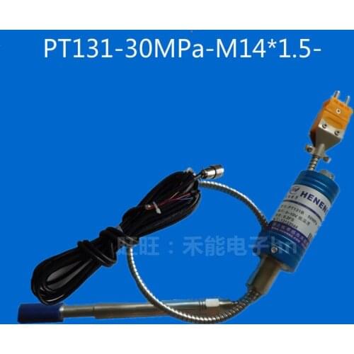 High temperature melt dual temperature and pressure sensor, PT131-30MPa-M14*1.5