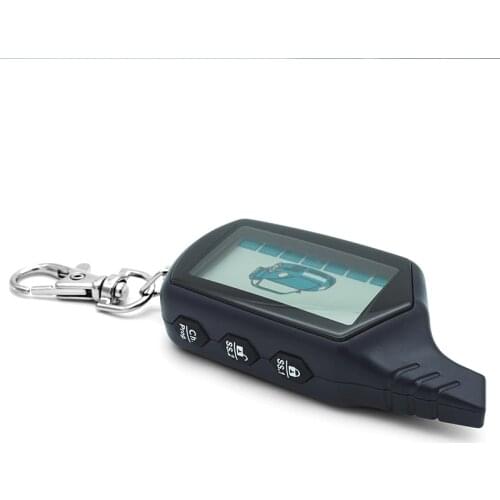 B6 Twage LCD Remote Control Key Fob for starline B6 car remote controller two way car alarm system