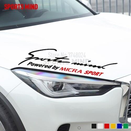 10 Pieces Sports Mind Car Body Sticker Decal Automobiles Car Styling For Nissan MICRA K12 K11 K13 Nismo Car Accessories
