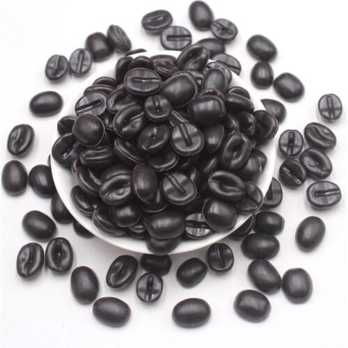 20g/Lot Simulation Coffee Beans PVC Material for DIY Crafts Filling Decoration Accessories