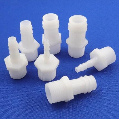 5~50pcs G1/2 Male Thread To 4~20mm PE Pagoda Direct Connector Aquarium Tank Air Pump Adapter Micro Irrigation Water Hose Joints