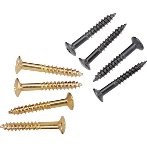 80x Humbucker Pickup Frame Mounting Screws For Electric Guitar Accessories