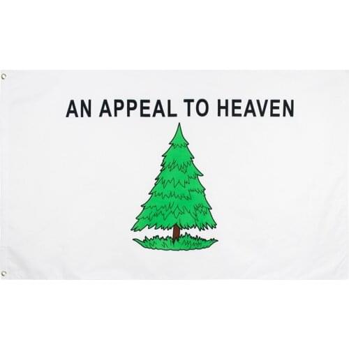 90*150cm Washingtons Cruisers Appeal to Heaven Liberty Pine Tree Flag