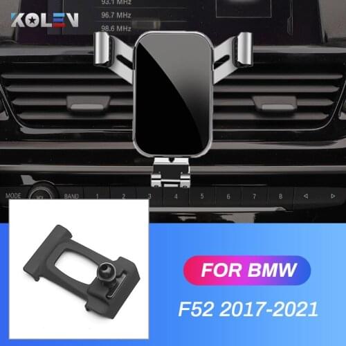 Car Mobile Phone Holder For BMW F52 1 Series 2017-2021 GPS Gravity Stand Air Vent Special Mount Navigation Bracket Accessories