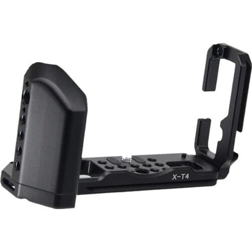 BGNing Quick Release Plate Bracket for Fuji X-T4 for Fujifilm XT4 w Hand Grip Holder SLR Support Protector QR Plate Holder