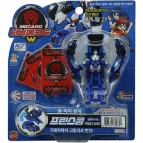 TURNINGER MECARDSI Deformed Ejection Robot Toy Plastic Princekong No.027 Movie & TV Model Toys