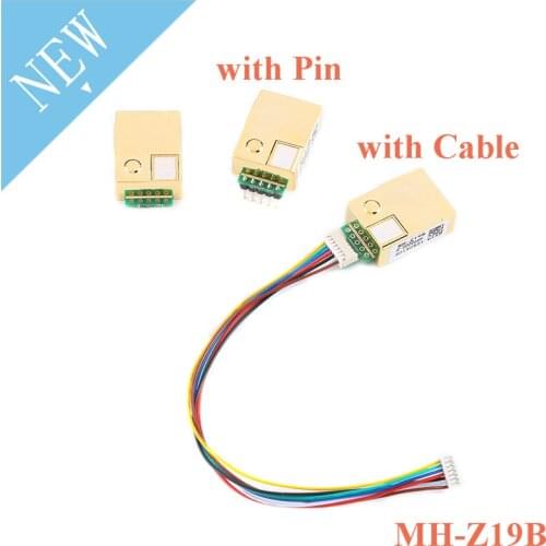 MH-Z19 MH-Z19B Infrared CO2 Sensor Module Carbon Dioxide Gas Sensor for CO2 Monitor 0-5000ppm MH Z19B NDIR
