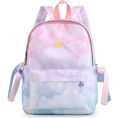 Fashion School Bags 2021 School Backpacks Women School Bag For Teenage Girls Children Bags Backpack Travel Bag Mochila Escolar