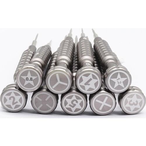 High Quality Amaoe 2D Screwdrive Set For IPhone 6 6S 6P 6SP 7 8 8P X 11 11PRO Motherboard Line Cover Screwdriver Repair Tools