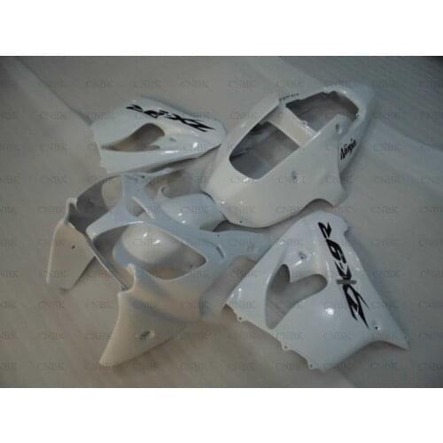 For Kawasaki Zx9r 2002 - 2003 Plastic Fairings for Kawasaki Zx9r 03 White Fairing Zx-9r 2002 Bodywork Unpainted