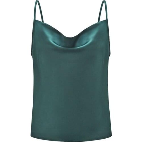 Sexy Ladies Summer Tops Womens Pure Color Casual Sleeveless Small Vest Fashion Pleated Vest Casual Beach Small Sling T-Shirt