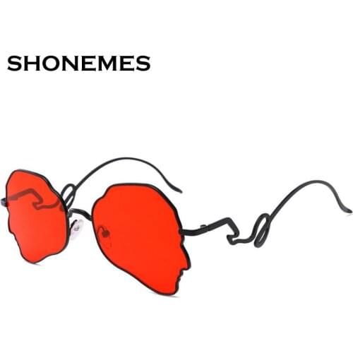 New Vintage Sunglasses Men Women Sun Glasses Irregular Design Oculos De Sol UV400 Shades