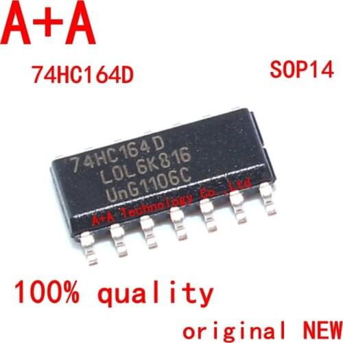 10PCS/LOT 74HC164D SOP14 74HC164 SOP SN74HC164DR SN74HC164 SMD new and original