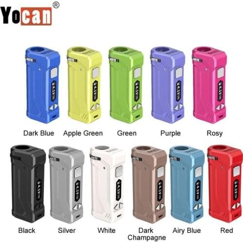 Original Yocan Uni Pro Battery Preheat VV Mod Adjustable Diameter for Oil Carts