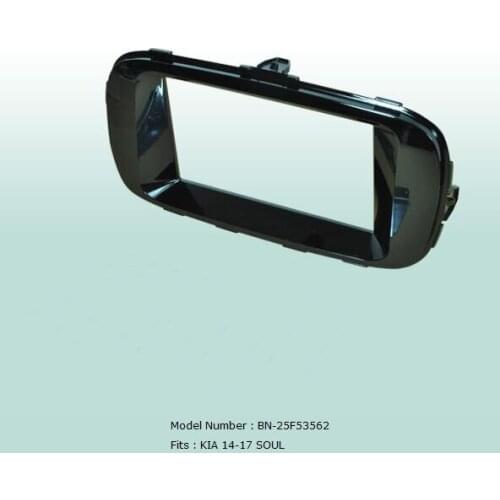 Car Fascias 2 Din Audio Panel Frame Dash Kit For Kia Soul 2014 2015 2016 2017