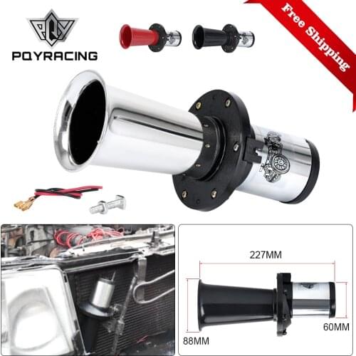 Car Air Horn Antique Ahooga Klaxon 12V Vintage OO-GA Classical for Ford Model T Style Old School Chrome 110DB Motorbike PQY-LB03