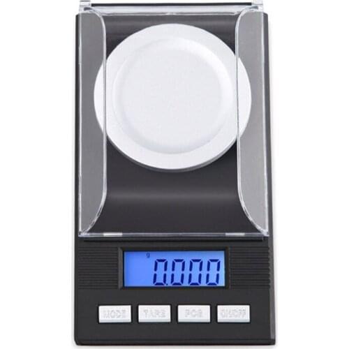 Digital Milligram Scale 100g/ 0.001g Portable Micro Jewelry Scale LCD Backlit