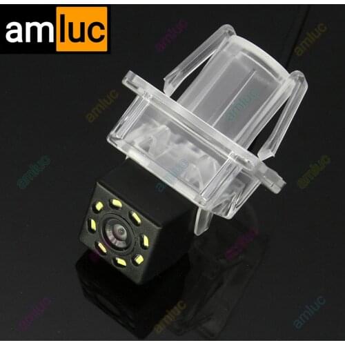 HD Wireless Car CCD Rear Camera Fisheye 4 8 12 led dynamic Night Vision For Mercedes Benz C E S CL Class W204 W212 W216 W221