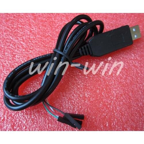 1 USB to RS232 TTL USB to COM serial adapter cable module PL2303HXdiy electronic accessory compatible board diy electronics