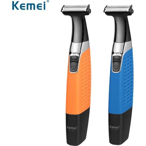 Kemei Rechargeable Electric Shaver Reciprocating Beard Shaver Waterproof Electric Razor Trimmer Men Shaving Machine Face Care