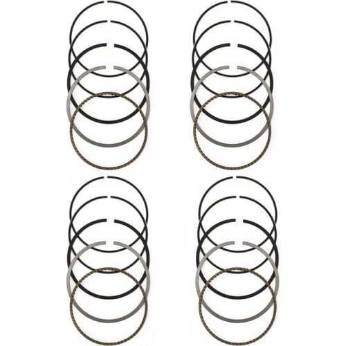 Pack 20 Reproduction Cylinder Kit Piston Ring Set of 4 - Standard - 13011-374-000 for Honda CB550 CB550K / CB550F Super Sport