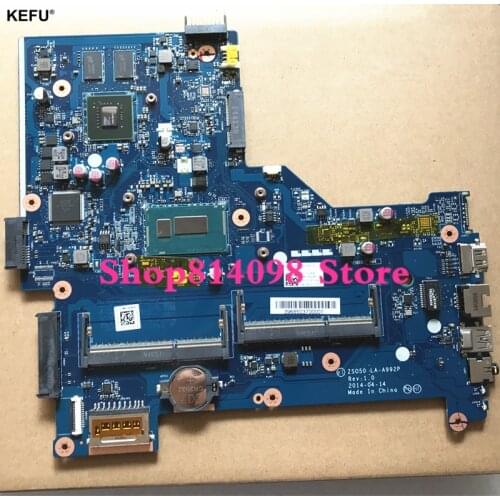 ZSO50 LA-A992P For HP 15-R Laptop Motherboard i5-4210U SR1EF onboard 764106-501 ZSO50 LA-A992P REV:1.0 mainboard 100% test