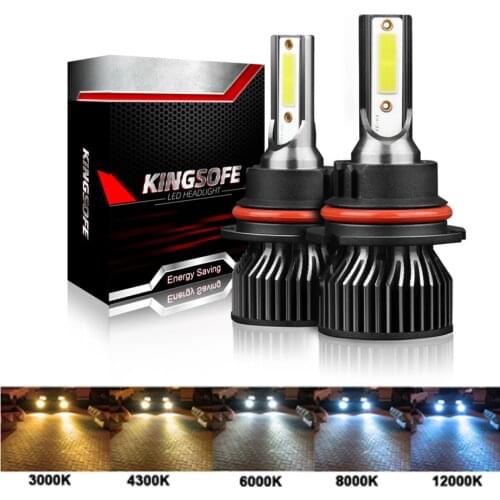 Muxall Super Bright H7 H4 LED H11 H8 9005 HB3 HB4 Turbo Car Headlight Bulb 80W 12000Lm Auto Lamps 6500K car Light Accessories
