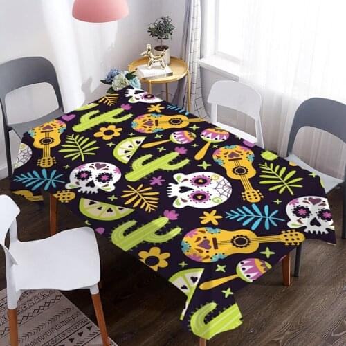 New Custom Cactus Tablecloth Party Decoration Picnic Table Rectangular Table Covers Wedding Event Home Dining Tea Table Cloth