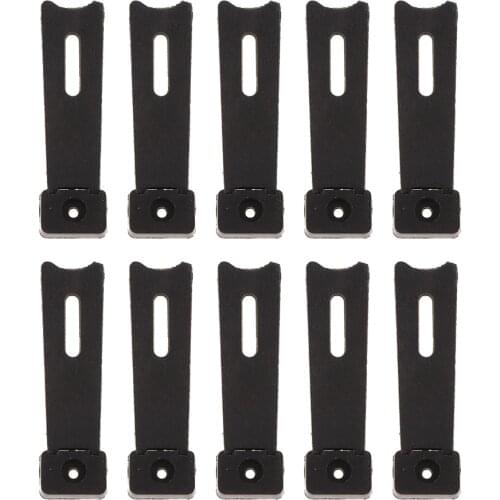 10pcs/Pack,2 Constituent Part Plastic Photo Frames Backs For Display Picture