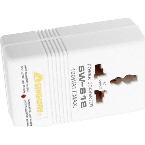 SW-S12 Voltage Converter Transformer 100W 110V To 220V Step-Up Down Voltage Converter Transformer Power Adapter