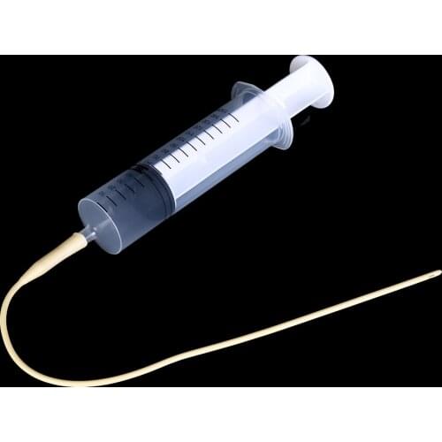 150ml Silicone Catheter Urethra Syringe With 40cm Catheter, Plug Urinary Dilators Stretcher Sounding Male Cleaning