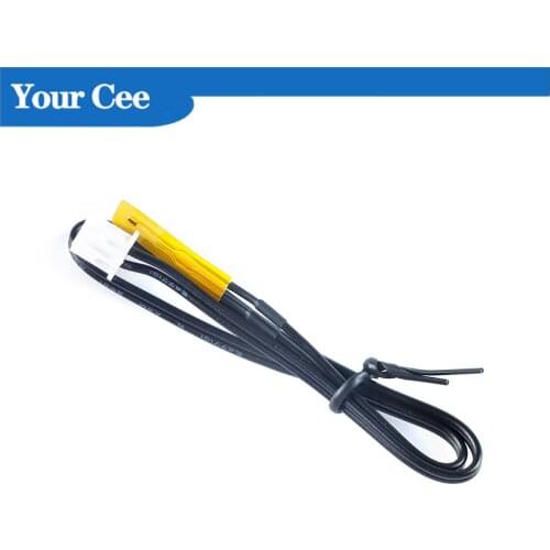 Thin Film Thermistor NTC 10K ohm Temperature Sensor Probe 3435 NTC10K Thermal Cable For 3D Print