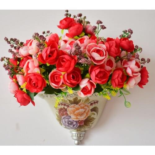 Hading wall vase for artificial flowers room decor yard garden decoration aesthetic Ornaments for home