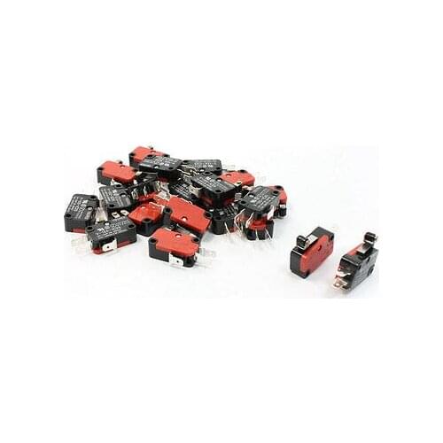 20 Pcs V-155-1C25 Micro Limit Switch Short Roller Lever Arm SPDT Snap Action LOT