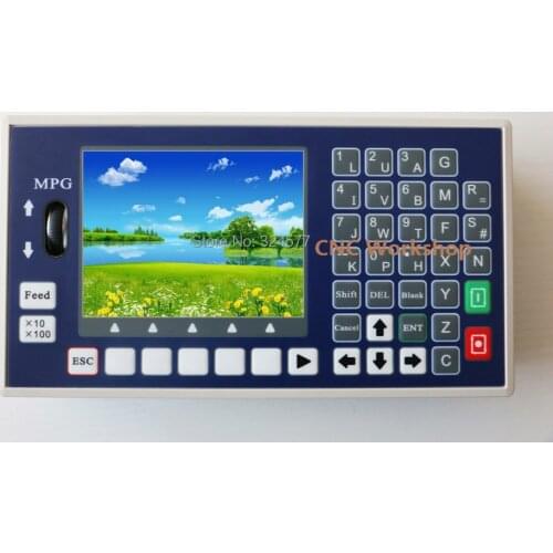 3 axis CNC controller USB Stick G code Spindle Control Panel MPG Stand Alone lathe milling machine controller