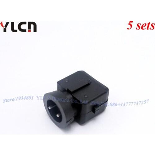 5 Pcs 2Pin Automotive Electorical Wire Throttle Temperature Sensor Connector Plug Pressure Sensor Plug Set Female