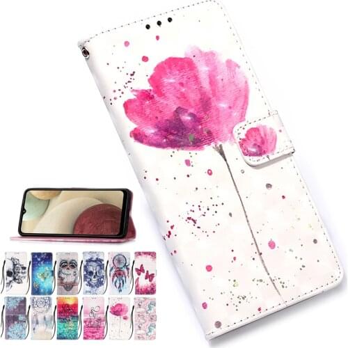 Case For Samsung Galaxy A82 5G M31 A81 A91 A41 M11 S10 Lite S10E A01 A51 A71 S20 Ultra S20 FE Fan Edition Flower Pattern Leather