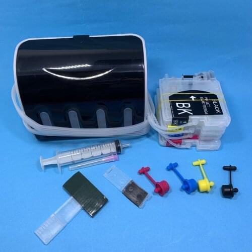 YOTAT CISS ink cartridge LC980 LC985 LC990 LC11 LC16 LC38 LC61 LC67 LC65 LC1100 for Brother DCP-145C DCP-165C DCP-185C DCP-385C