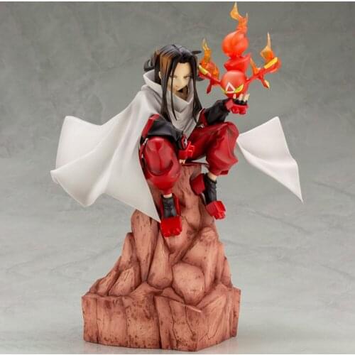 Anime Shaman King Artfx J Hao PVC Action Figure Japanese Anime Figure Statue Collection Model Toys Doll Gift