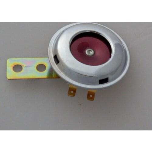 Free shipping Chrome Good quality 2016 HaoGuang motorcycle horn 70MM Cold rolled plated iron and horn ring 12V 1.5A ALL COPPER