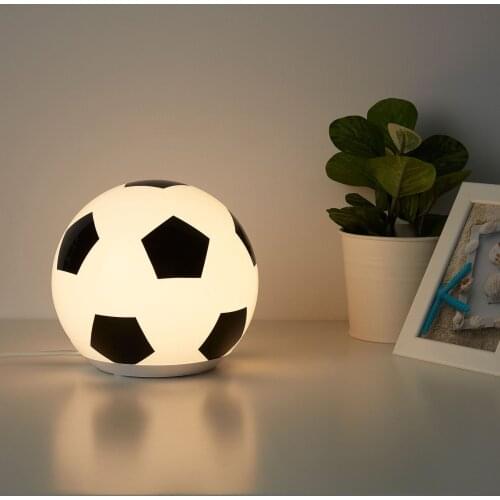 SOCCER BALL Lamp Lampshade Children Room modern table lamp creative birthday gift night light decoration eu/us/uk plug