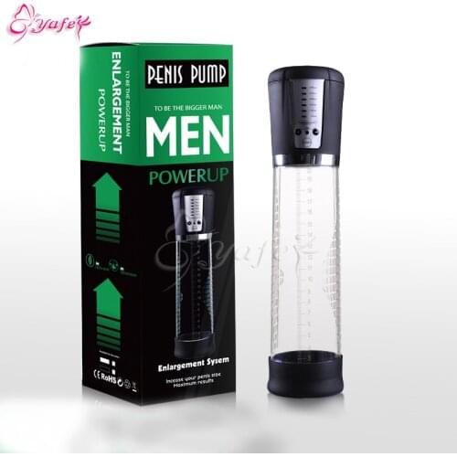 Penis Stretcher-Electric Male Penis Vacuum Pump Air Enlarger Extender Strong Suction Auto-Powered Men Prolong Enhancer Vacuum