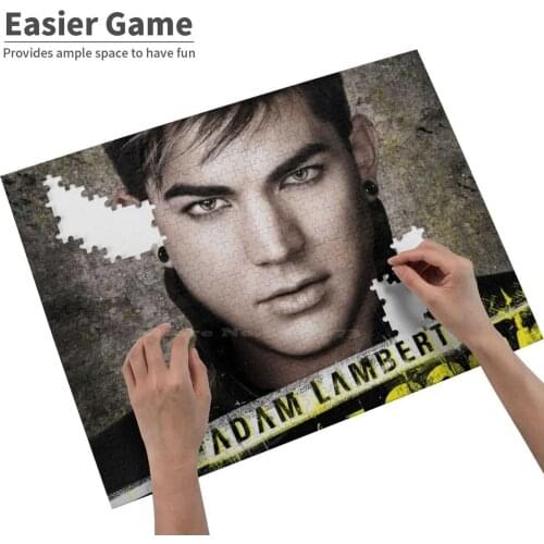 With Adam Trespassing Man Jigsaw Puzzle 500 Pieces Puzzle Game Wooden Educational Toys Funny New Hot Music Cartoon Party Night