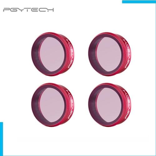 PGYTECH ND 4 SET For DJI Osmo Action Professional Filters ND 8 16 32 64 PL lens Filter ND8 ND16 ND32 ND64
