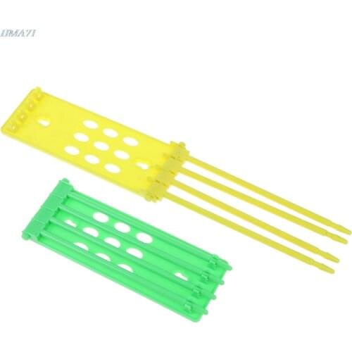 Plastic Duif Papegaai Voet Ring Houder Vogel Training Artikelen Been Ring Stand Band Rack Vogel Accessoires