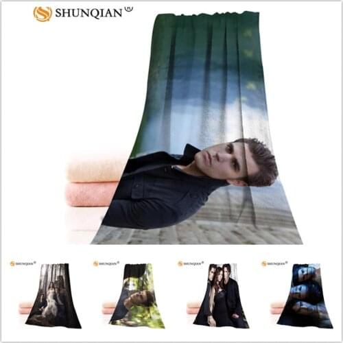 Custom The Vampire Diaries 35x75cm Face Towels Facecloth Microfiber Washcloth Quick drying Sports Towel