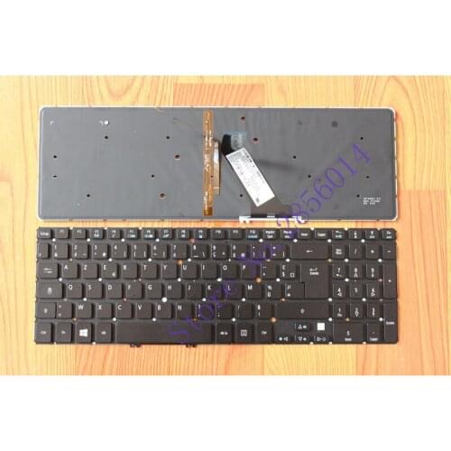 French Laptop keyboard replacement for Acer M5-581 M5-581G M5-581T M5-581TG V5-571 series FR black layout